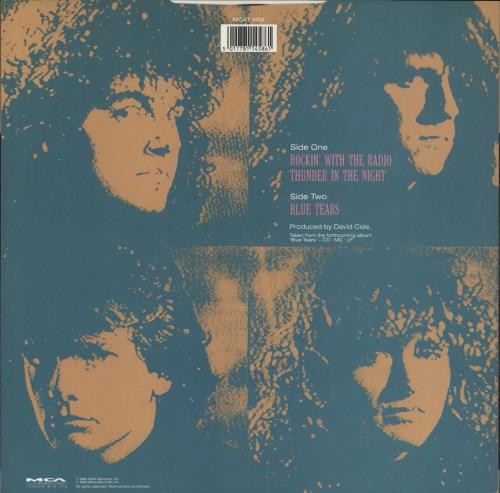 Blue Tears Rockin' With The Radio 12" vinyl single (12 inch record / Maxi-single) UK E0412RO865319