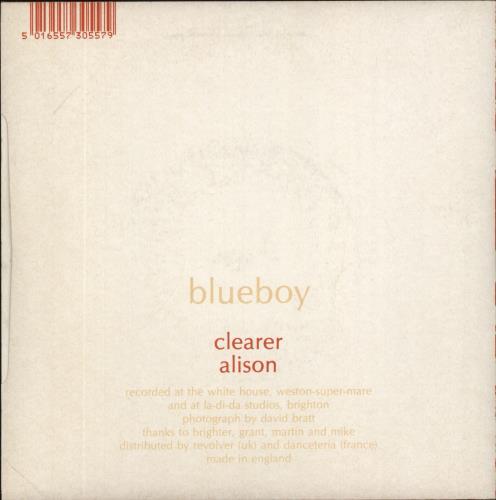 Blueboy Clearer 7" vinyl single (7 inch record / 45) UK B/Y07CL446379