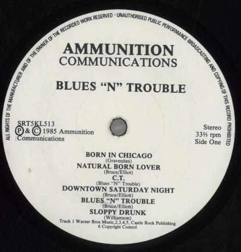 Blues 'N' Trouble Blues 'N' Trouble vinyl LP album (LP record) UK BFMLPBL495633