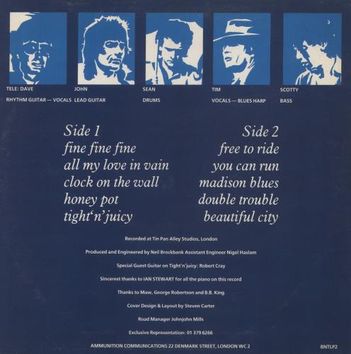 Blues 'N' Trouble No Minor Keys vinyl LP album (LP record) UK BFMLPNO359724