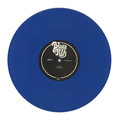 Blues Pills Devil Man - Blue Vinyl 10" vinyl single (10 inch record) UK 0L110DE871133