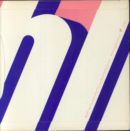 Blurt The Fish Needs A Bike 7" vinyl single (7 inch record / 45) UK BY-07TH633720