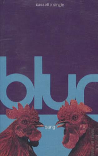 Blur Bang cassette single UK BLRCSBA209413