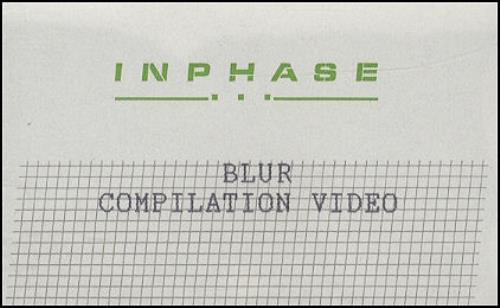 Blur Compilation Video -3-trk video (VHS or PAL or NTSC) UK BLRVICO152760