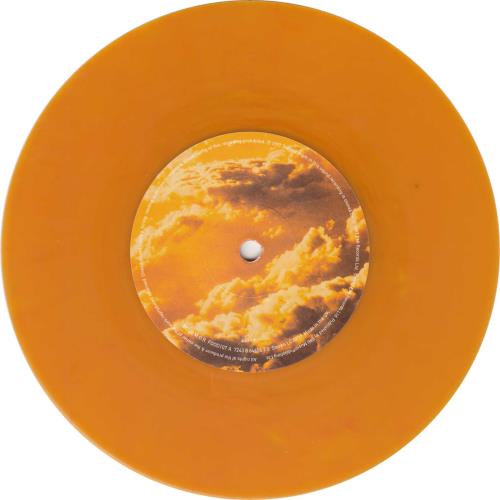Blur M.O.R. - Orange Vinyl 7" vinyl single (7 inch record / 45) UK BLR07MO94374