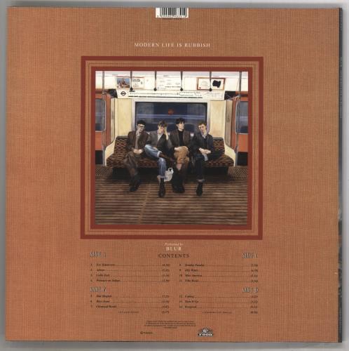 Blur Modern Life Is Rubbish - 180gm 2-LP vinyl record set (Double LP Album) UK BLR2LMO733546