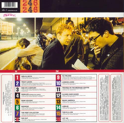 Blur Parklife - 180gm Vinyl 2-LP vinyl record set (Double LP Album) UK BLR2LPA826497