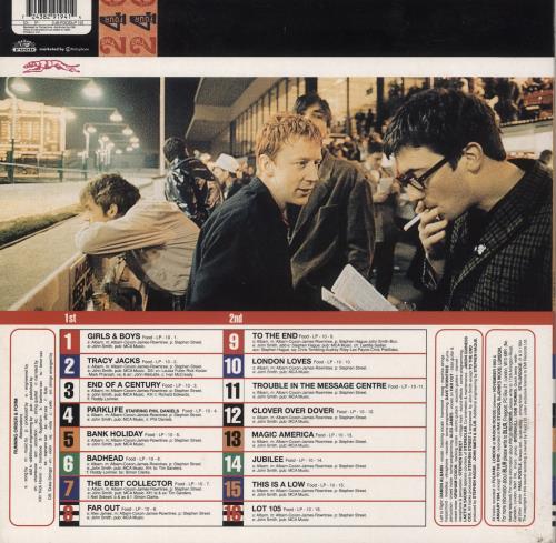 Blur Parklife - Double Hype Stickered - EX vinyl LP album (LP record) UK BLRLPPA597659