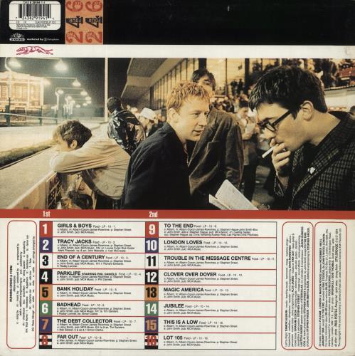 Blur Parklife - EX vinyl LP album (LP record) UK BLRLPPA839211