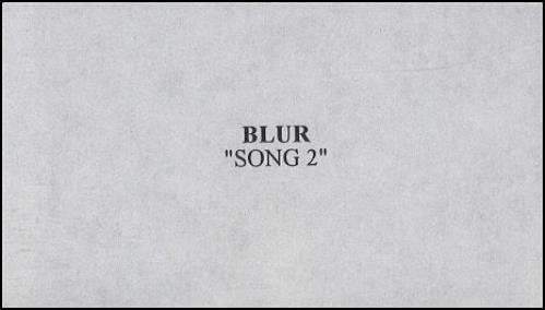 Blur Song 2 video (VHS or PAL or NTSC) UK BLRVISO83814