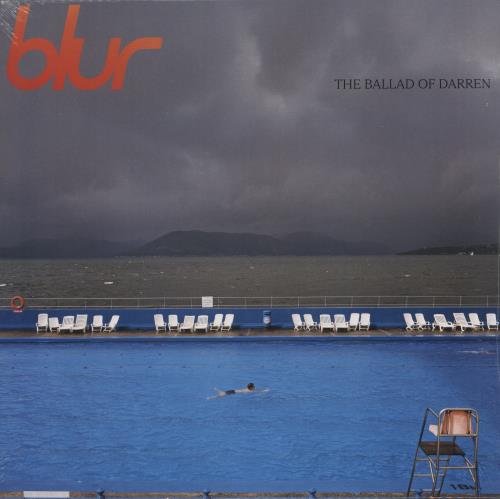 Blur The Ballad Of Darren - Coloured Vinyl - Sealed + Autographed Card & Slipmat vinyl LP album (LP record) UK BLRLPTH880524
