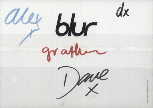 Blur The Ballad Of Darren - Coloured Vinyl - Sealed + Autographed Card & Slipmat vinyl LP album (LP record) UK BLRLPTH880524