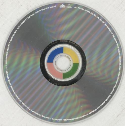 Blur The Best Of Blur CD album (CDLP) UK BLRCDTH167695