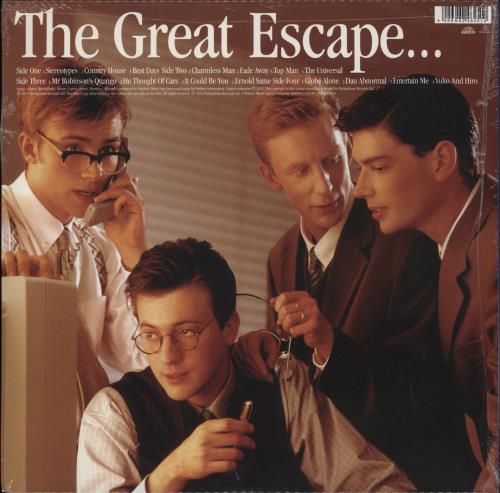 Blur The Great Escape - Blue & White Split Vinyl - Sealed 2-LP vinyl record set (Double LP Album) UK BLR2LTH870762