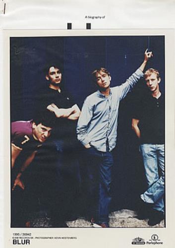 Blur The Great Escape media press pack UK BLRPPTH310806