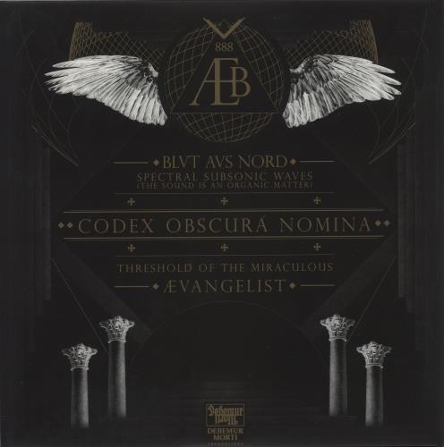 Blut Aus Nord Codex Obscura Nomina vinyl LP album (LP record) French 157LPCO878428