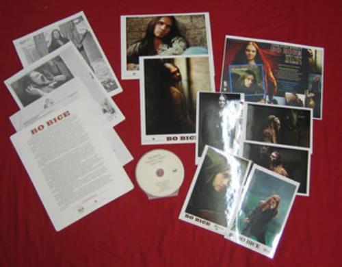 Bo Bice The Real Thing media press kit US BO0KITH353727