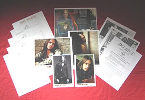 Bo Bice The Real Thing media press pack US BO0PPTH357774