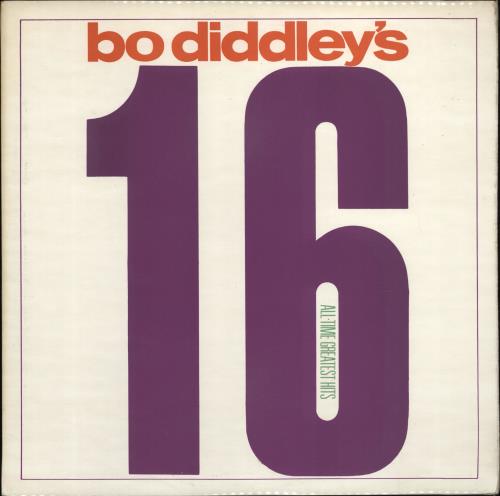 Bo Diddley 16 All Time Greatest Hits vinyl LP album (LP record) UK BODLPAL303578
