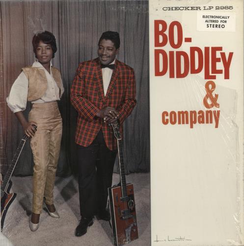 Bo Diddley Bo Diddley & Company - Shrink vinyl LP album (LP record) US BODLPBO875055
