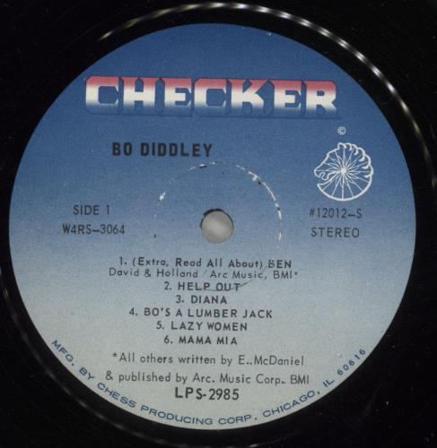 Bo Diddley Bo Diddley & Company - Shrink vinyl LP album (LP record) US BODLPBO875055