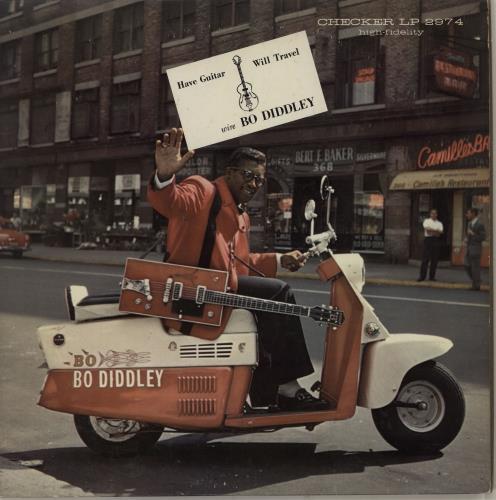 Bo Diddley Have Guitar Will Travel - 1st vinyl LP album (LP record) US BODLPHA754233