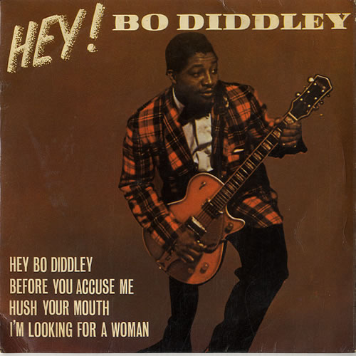 Bo Diddley Hey! Bo Diddley EP 7" vinyl single (7 inch record / 45) UK BOD07HE613003