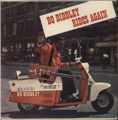 Bo Diddley Rides Again - EX vinyl LP album (LP record) UK BODLPRI886070