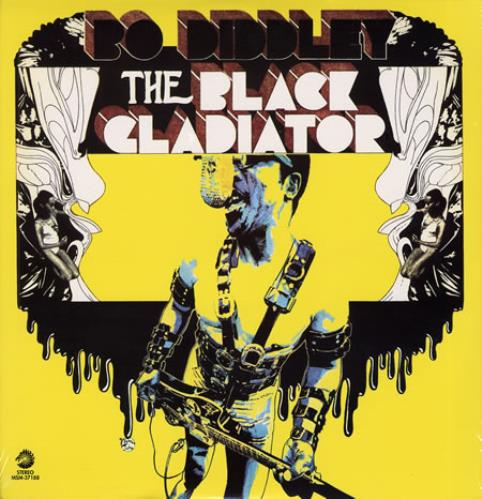 Bo Diddley The Black Gladiator vinyl LP album (LP record) US BODLPTH357176