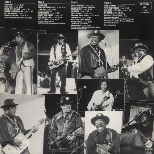 Bo Diddley The Legends Of Rock 2-LP vinyl record set (Double LP Album) German BOD2LTH842069