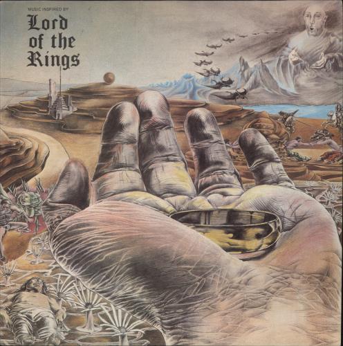 Bo Hansson Lord Of The Rings - 1st + Insert & Red Inner - EX vinyl LP album (LP record) UK BOHLPLO874521
