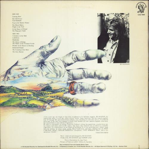 Bo Hansson Lord Of The Rings vinyl LP album (LP record) US BOHLPLO773004