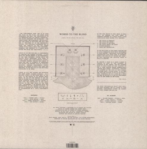 Bo Ningen Words To The Blind - EX vinyl LP album (LP record) UK 3T8LPWO839633