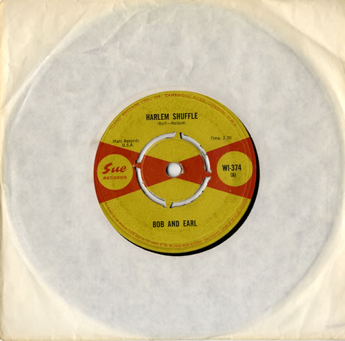 Bob & Earl Harlem Shuffle - VG 7" vinyl single (7 inch record / 45) UK B+E07HA562247