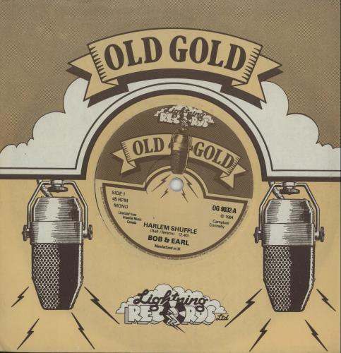 Bob & Earl Harlem Shuffle 7" vinyl single (7 inch record / 45) UK B+E07HA562807