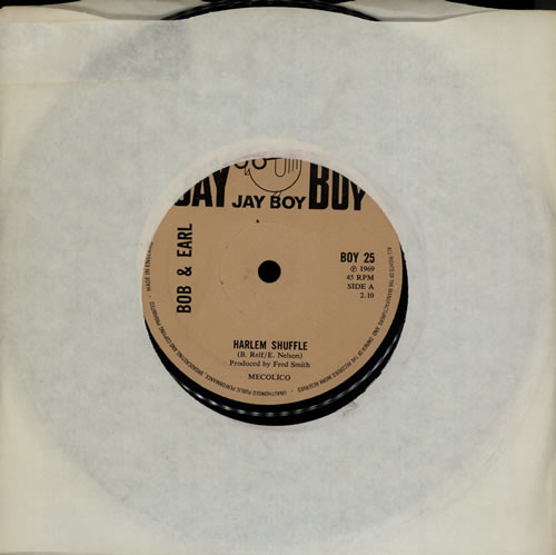 Bob & Earl Harlem Shuffle 7" vinyl single (7 inch record / 45) UK B+E07HA569041