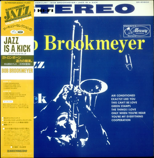 Bob Brookmeyer Jazz Is A Kick vinyl LP album (LP record) Japanese BQ3LPJA528353