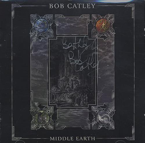 Bob Catley Middle Earth - AUTOGRAPHED CD album (CDLP) Italian BH5CDMI375724