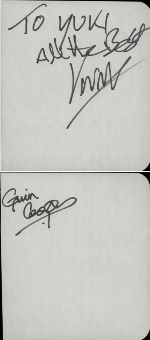 Bob Catley Pages From An Autograph Book memorabilia UK BH5MMPA603860