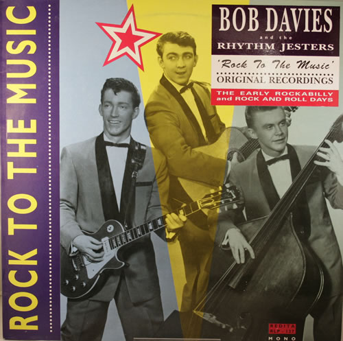 Bob Davies And The Rhythm Jesters Rock To The Rhythm vinyl LP album (LP record) Belgian C7DLPRO552718