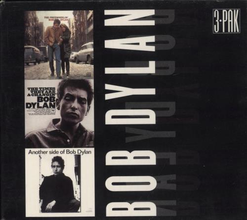Bob Dylan 3 Classic Albums CD Album Box Set US DYLDXCL860040