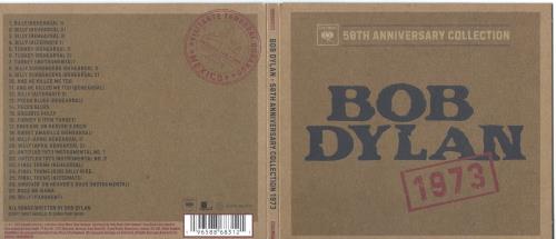 Bob Dylan 50th Anniversary Collection 1973 - Sealed CD album (CDLP) UK DYLCDTH851059