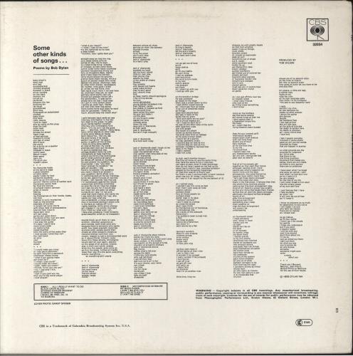 Bob Dylan Another Side Of Bob Dylan - Graduated vinyl LP album (LP record) UK DYLLPAN840235
