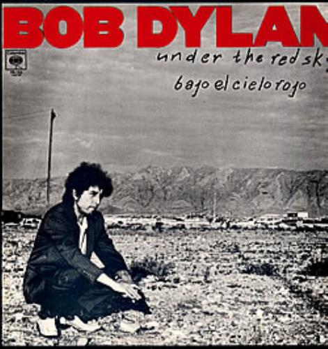 Bob Dylan Bajo El Cielo Rojo vinyl LP album (LP record) Argentinean DYLLPBA234413