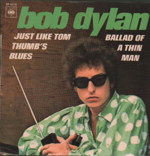 Bob Dylan Ballad Of A Thin Man EP 7" vinyl single (7 inch record / 45) French DYL07BA554230