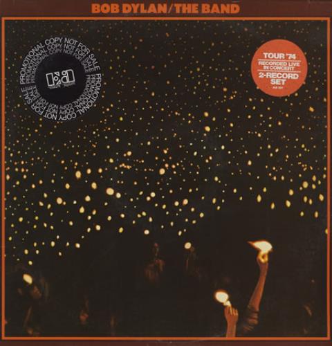 Bob Dylan Before The Flood 2-LP vinyl record set (Double LP Album) US DYL2LBE334420