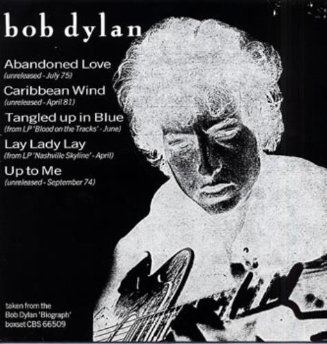 Bob Dylan Biograph Sampler 12" vinyl single (12 inch record / Maxi-single) Dutch DYL12BI56053
