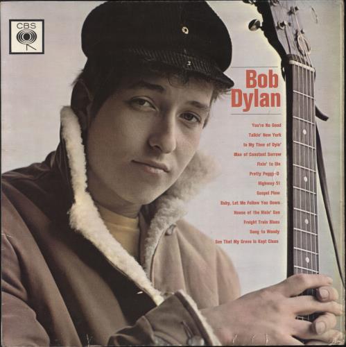 Bob Dylan Bob Dylan - G - CBS Pressing vinyl LP album (LP record) UK DYLLPBO819306