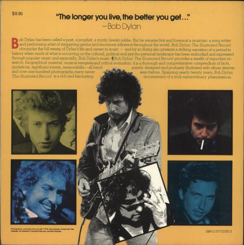 Bob Dylan Bob Dylan: The Illustrated Record book US DYLBKBO725451