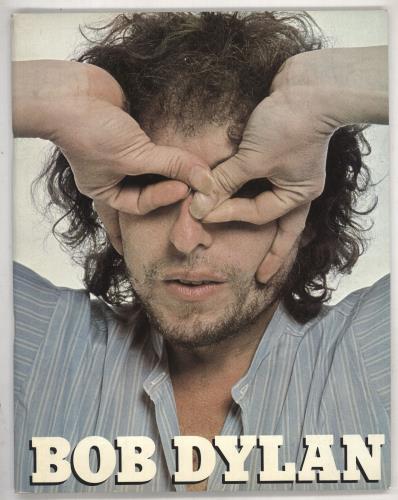 Bob Dylan Bob Dylan tour programme UK DYLTRBO738641